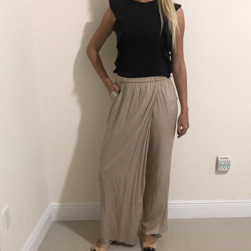 ZARA wide leg PANTS! - Picture 3 of 5